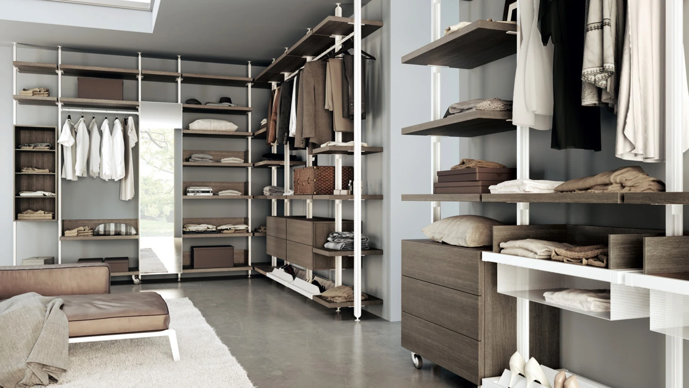 Sistemi in alluminio per l' arredamento